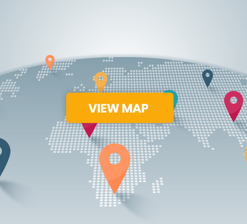 Map of BUDGET rental desk at Lisbon Airport